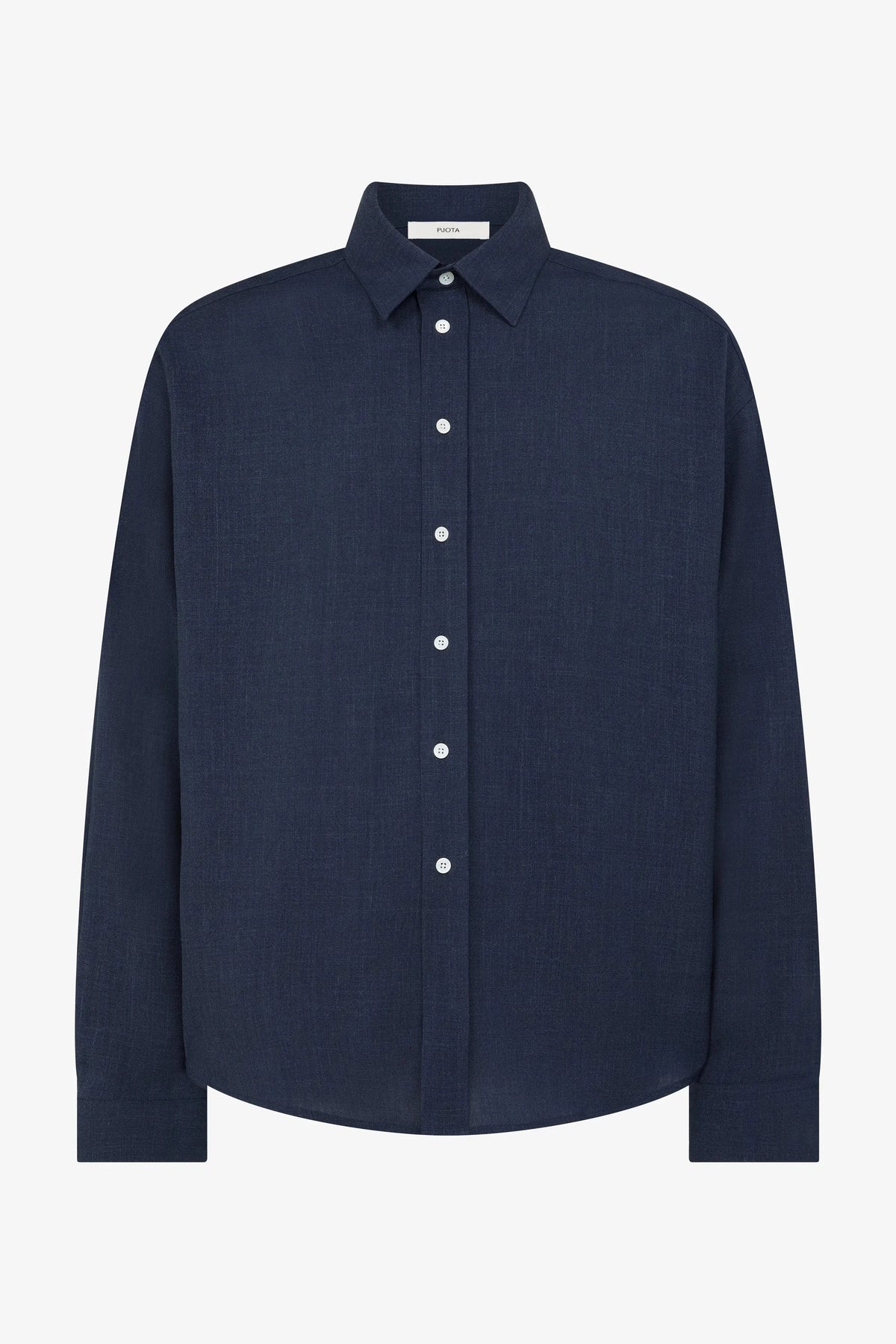 
Amos Shirt in blue — front view