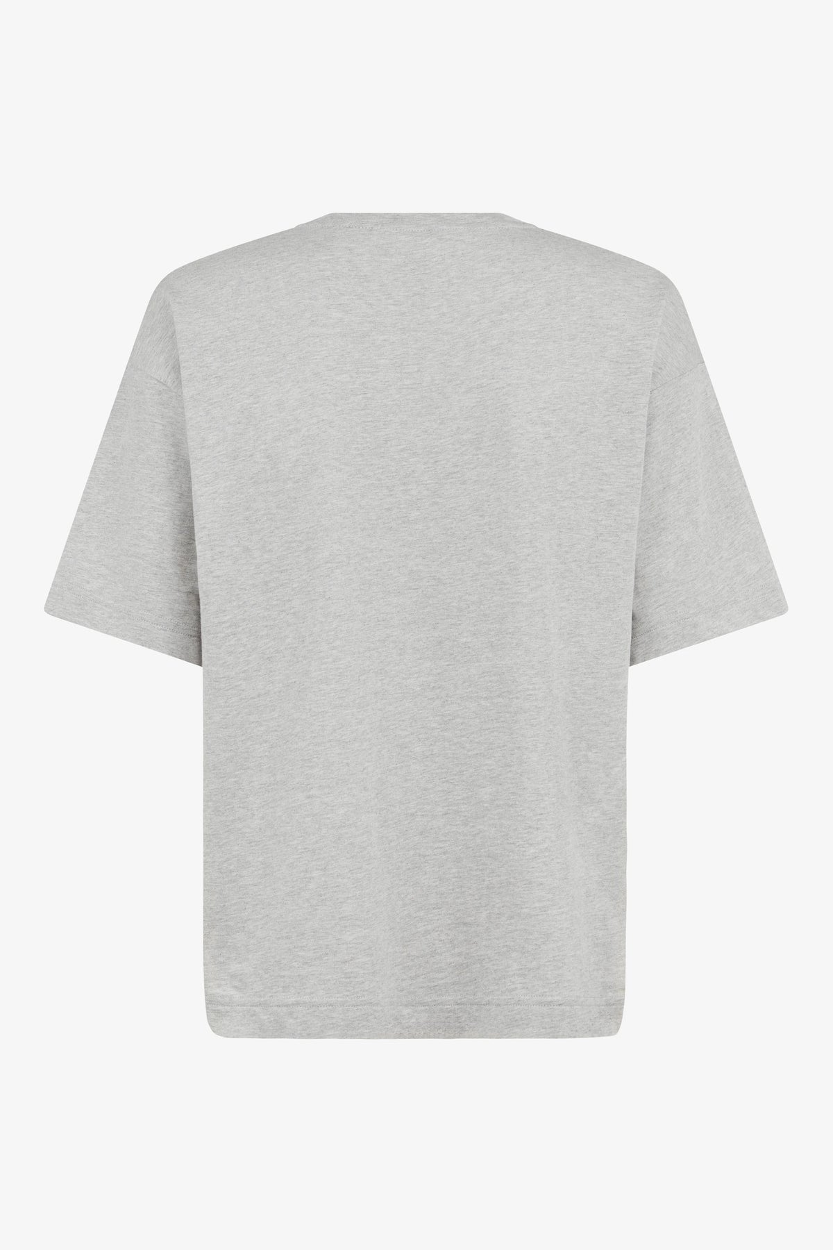 
Angeles T-Shirt in grey - melange — back view