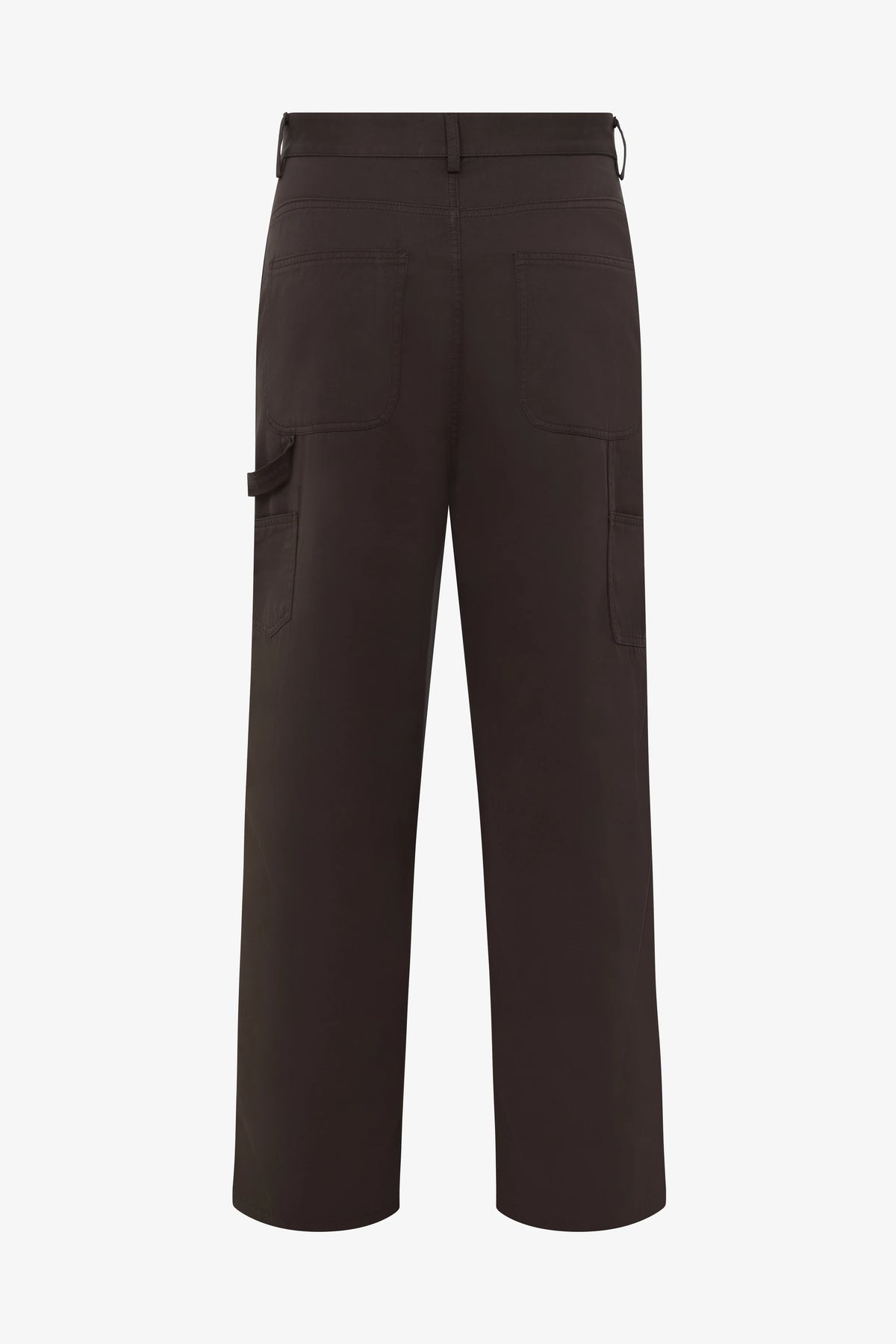 
Cole Utility Pant in brown — back view