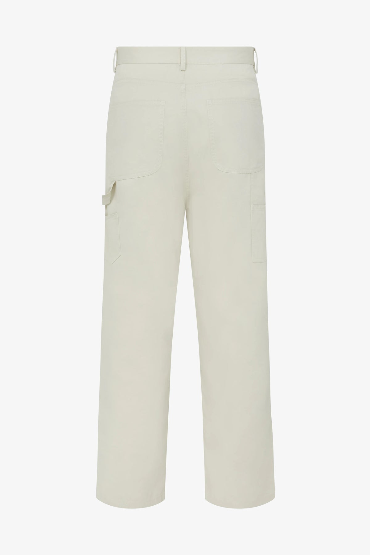 
Cole Utility Pant in ecru — back view