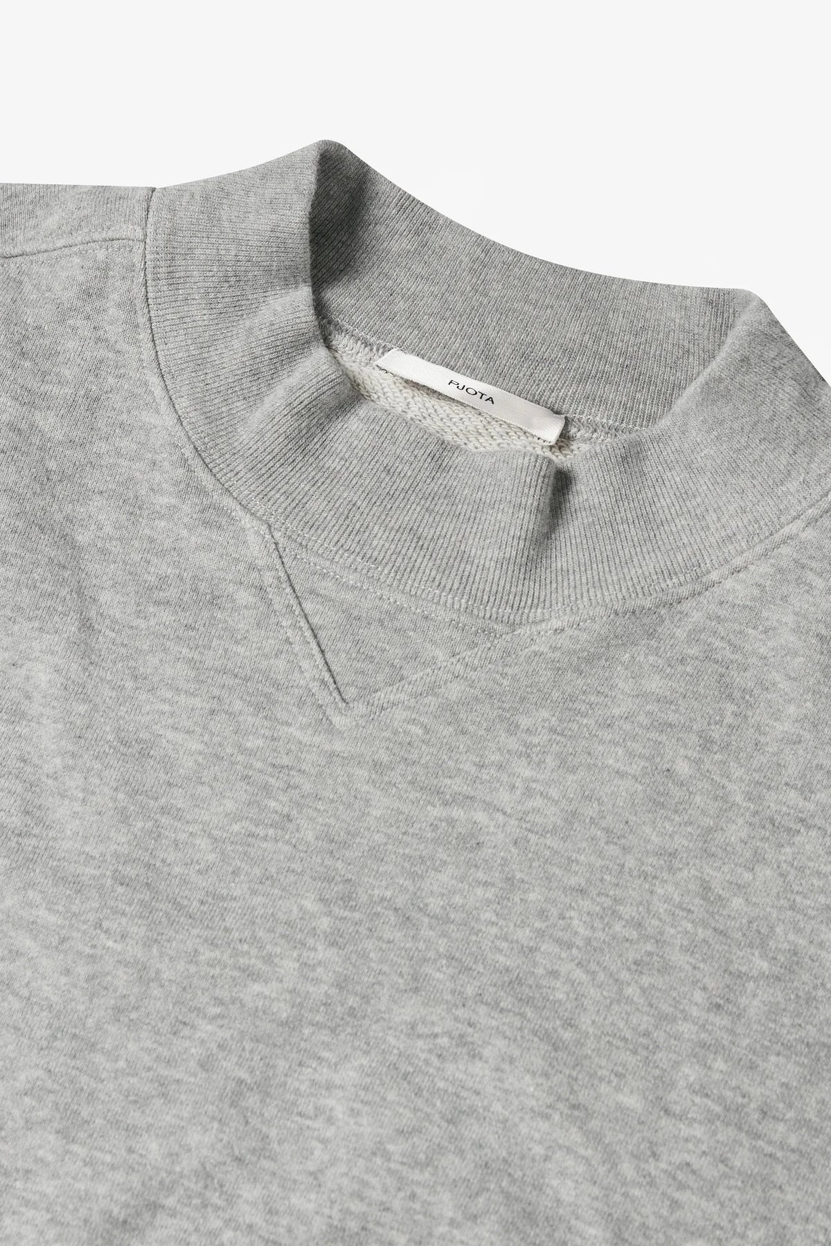
Garth Mockneck Sweatshirt in melange — detail view