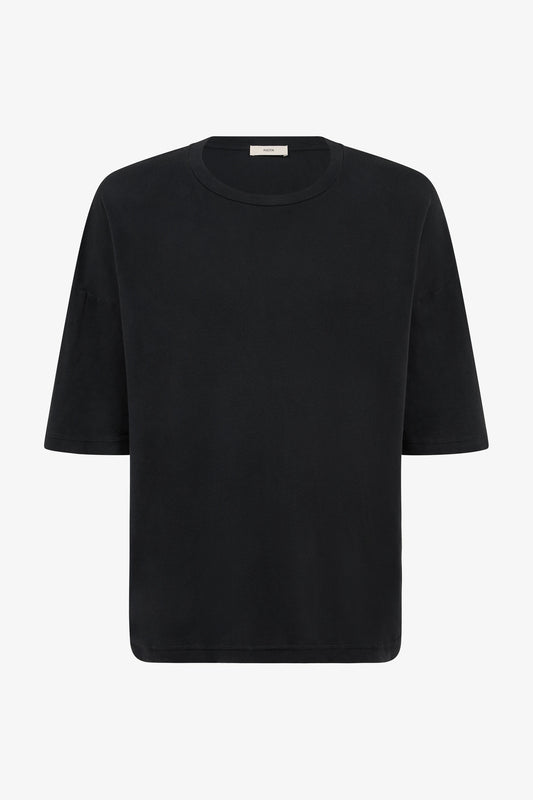 Gianni T-Shirt in charcoal — front view