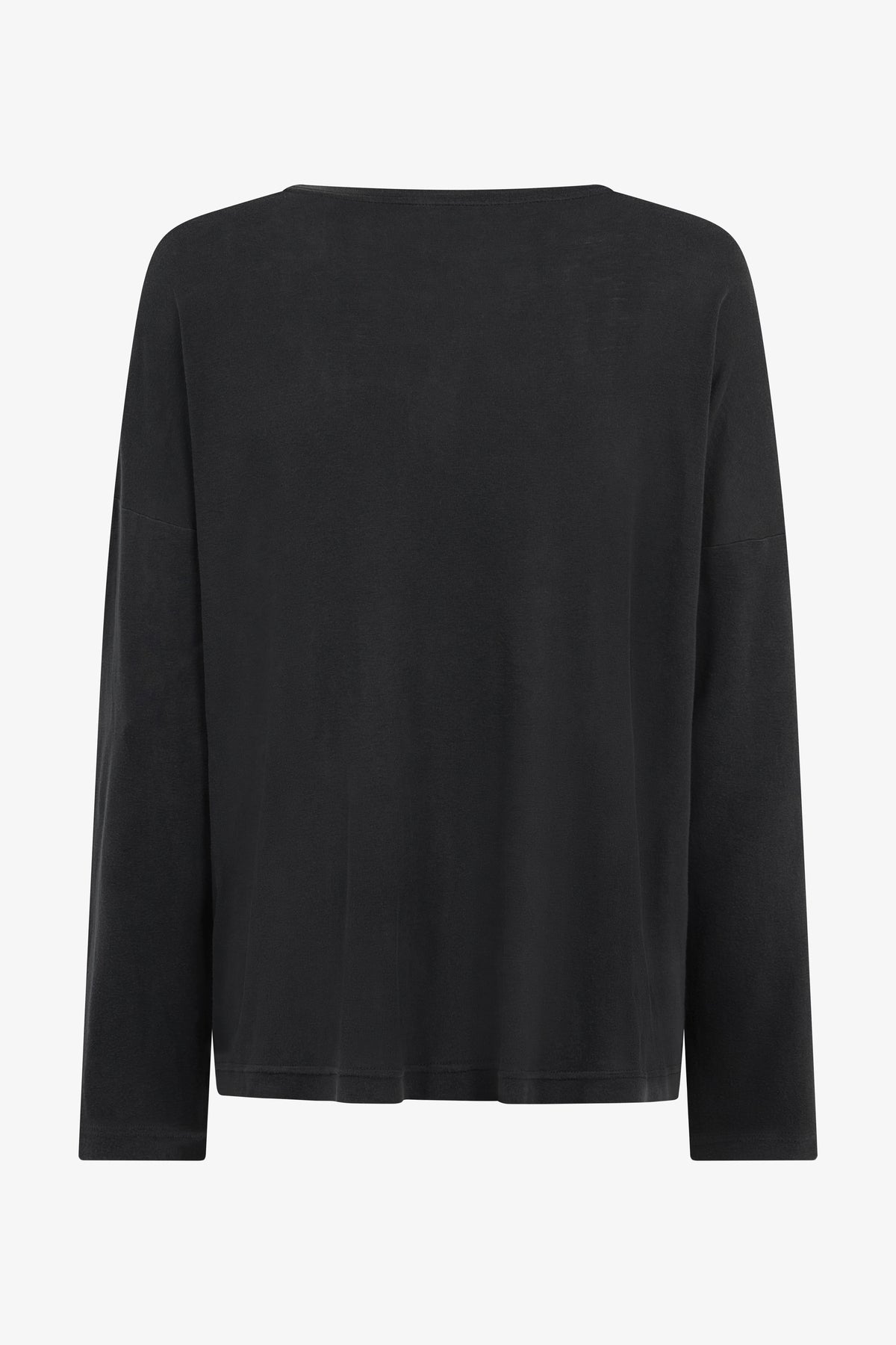 
Joey Long Sleeve in charcoal — back view