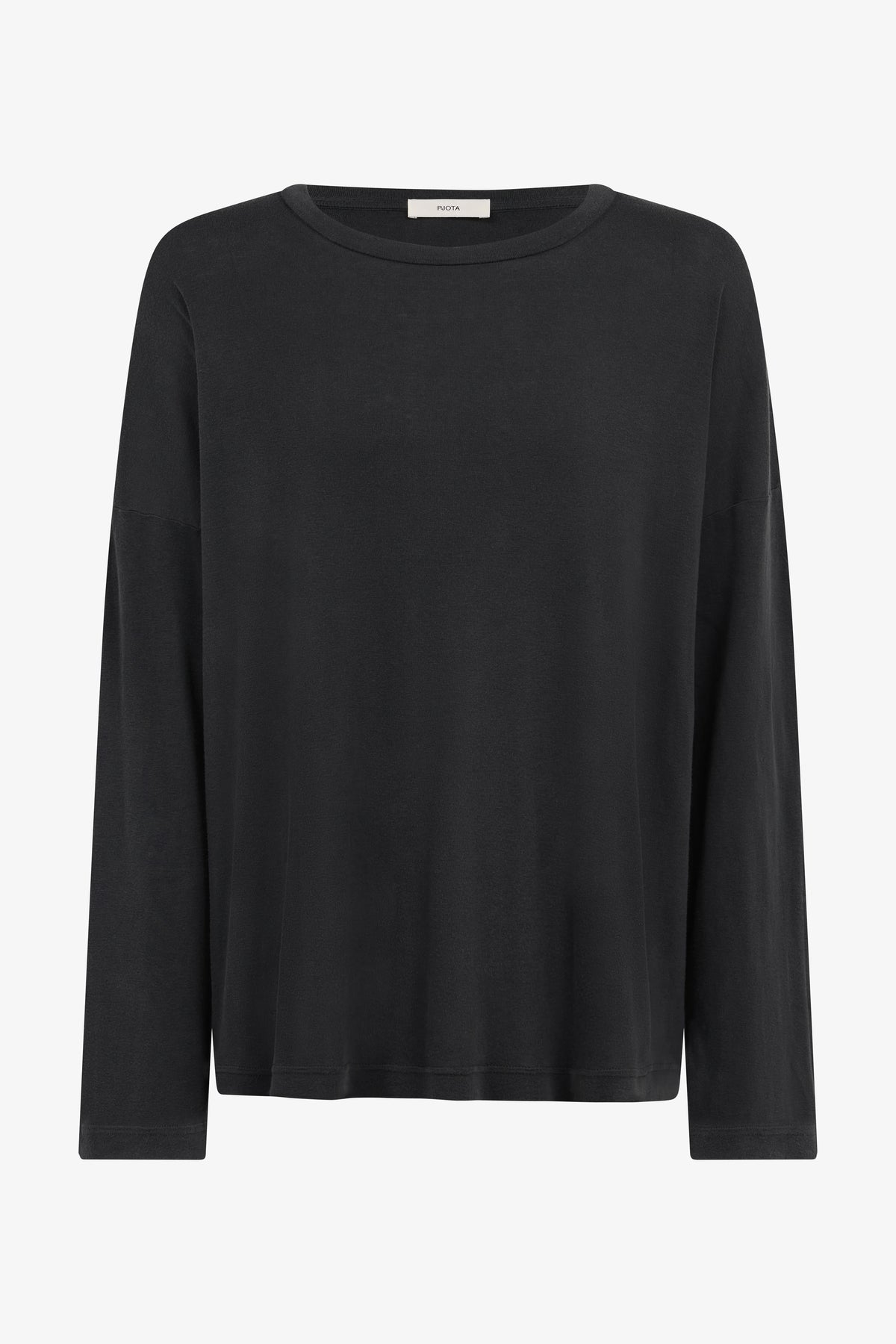 
Joey Long Sleeve in charcoal — front view