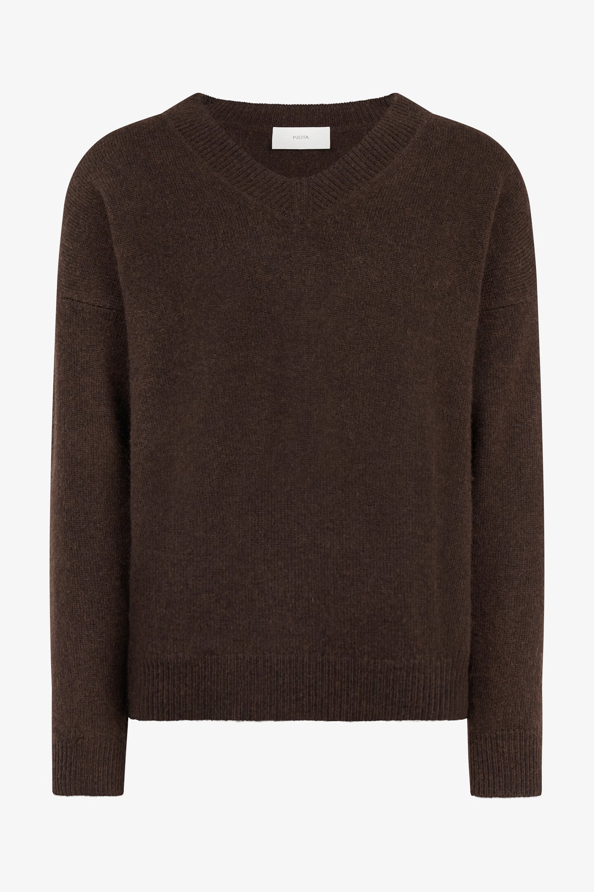 
Lee Sweater in espresso — front view