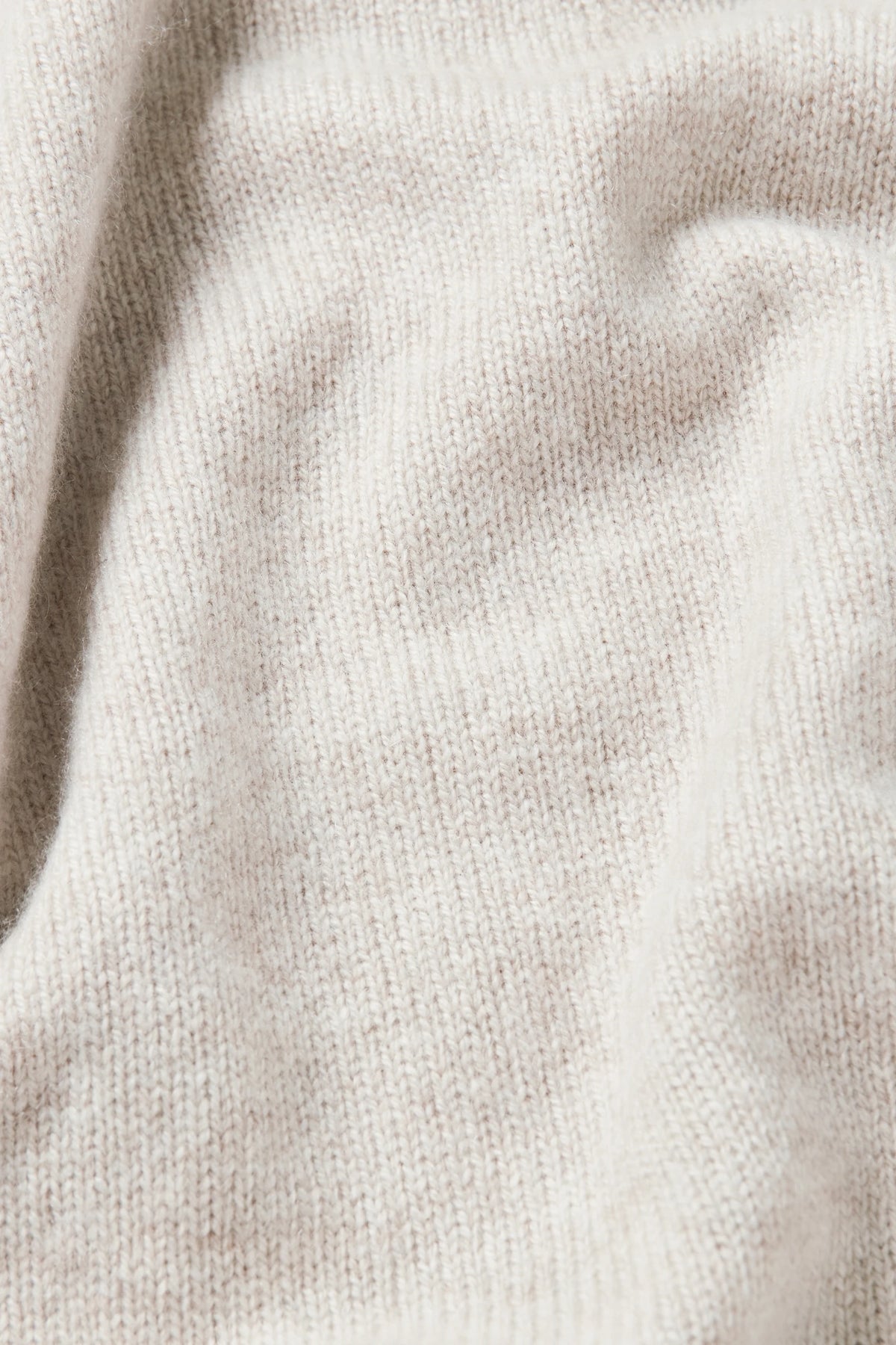 
Lee Sweater in sand — detail view