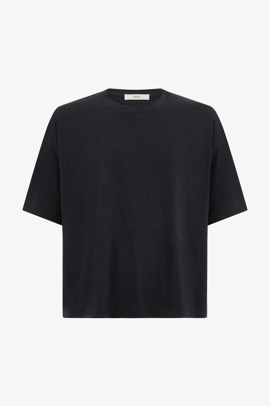 Marcel T-Shirt in charcoal — front view
