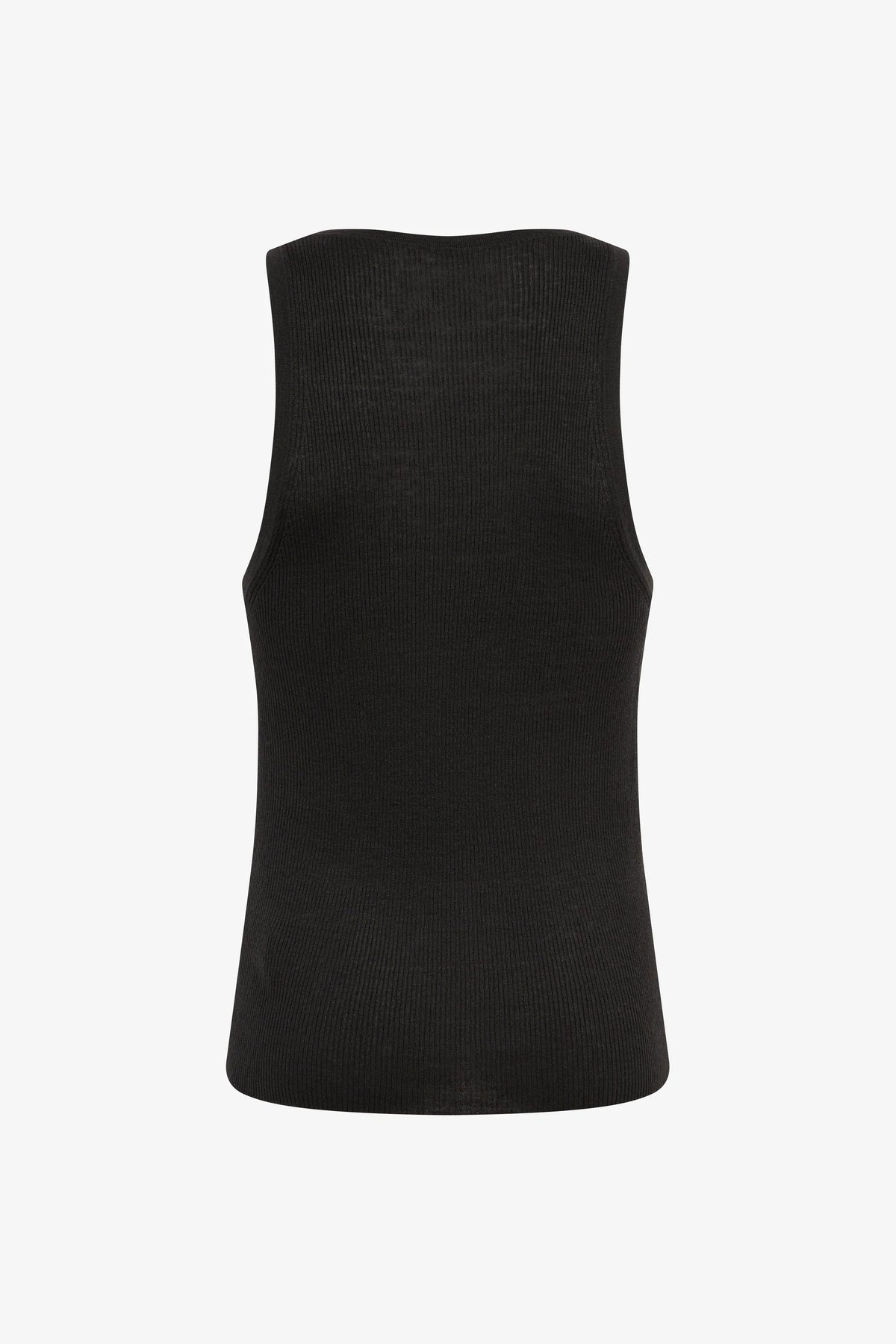 
Michael Singlet in charcoal — back view