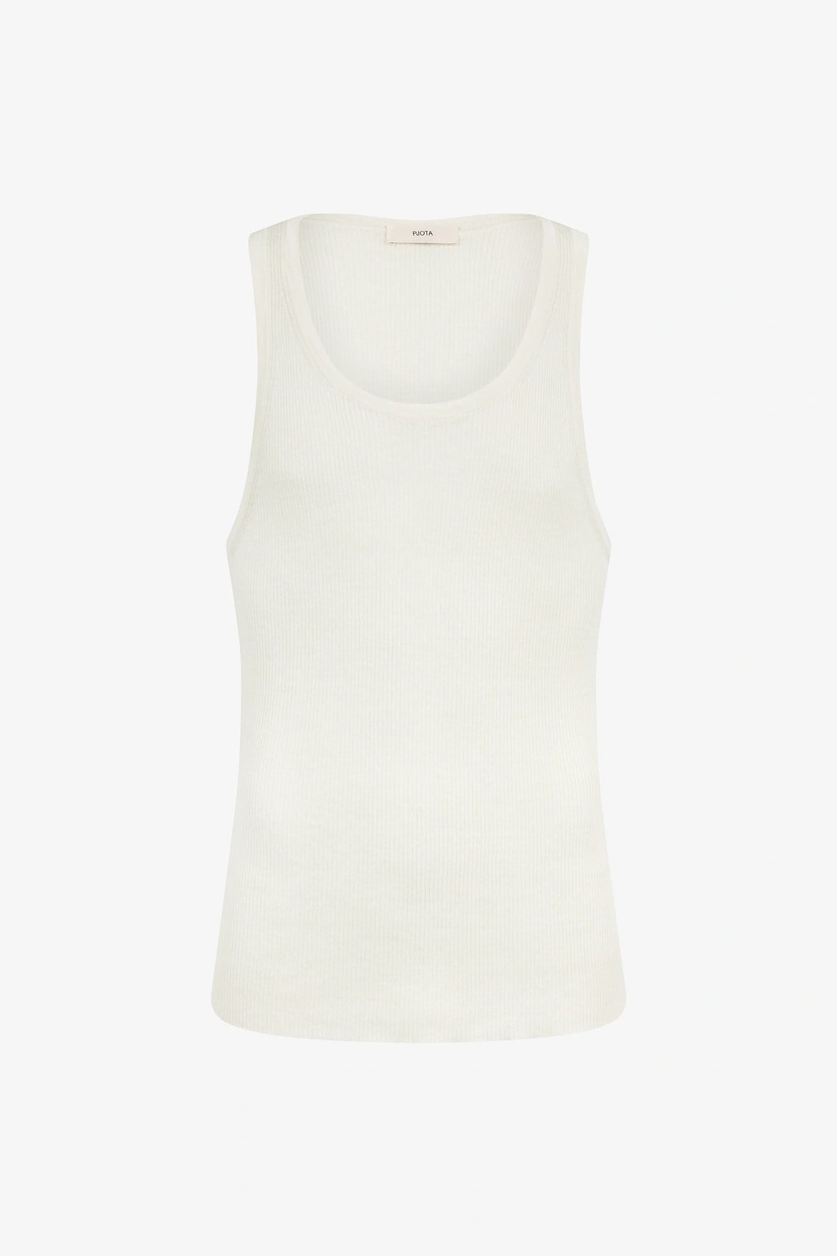 
Michael Singlet in ecru — front view
