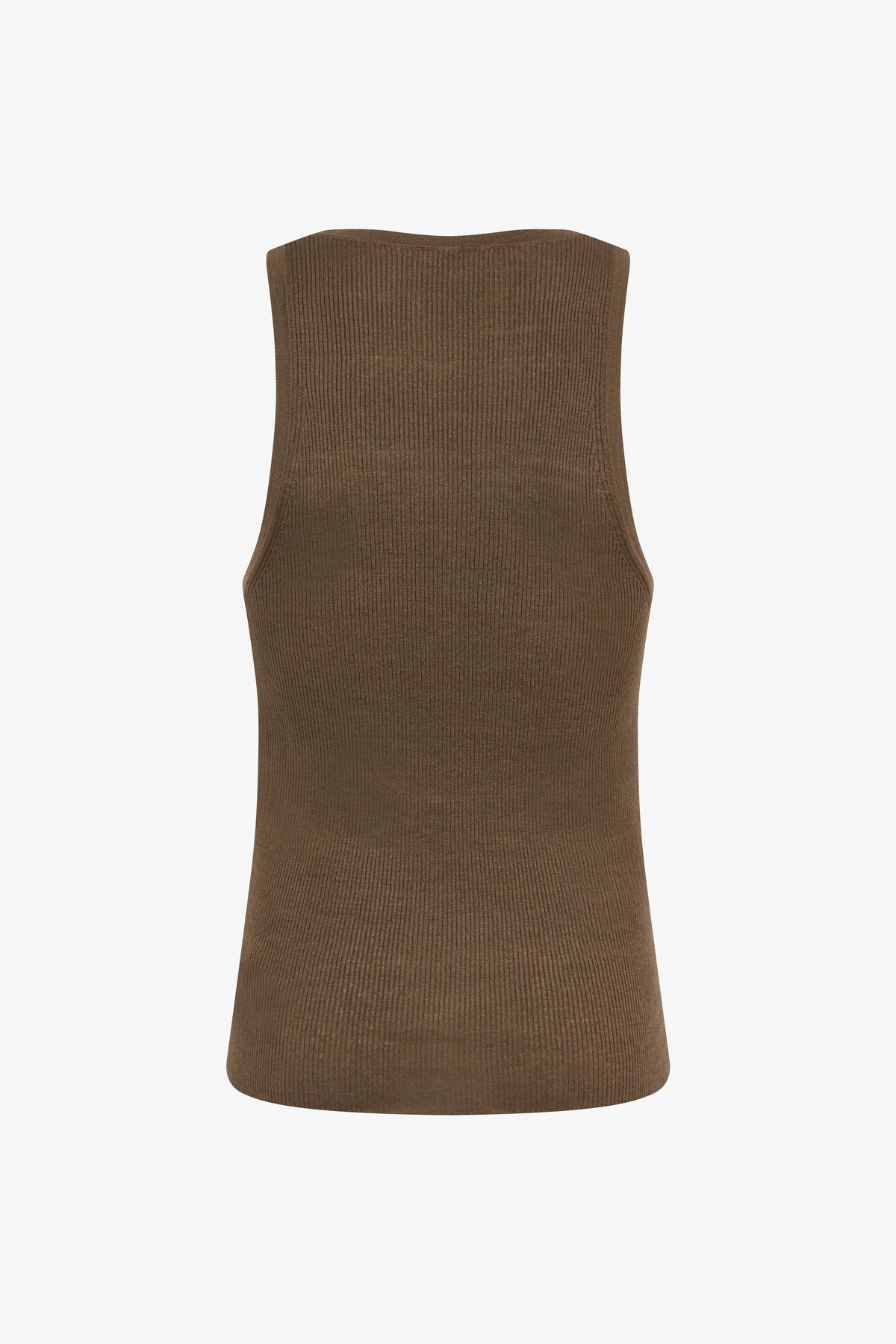 
Michael Singlet in taupe — back view