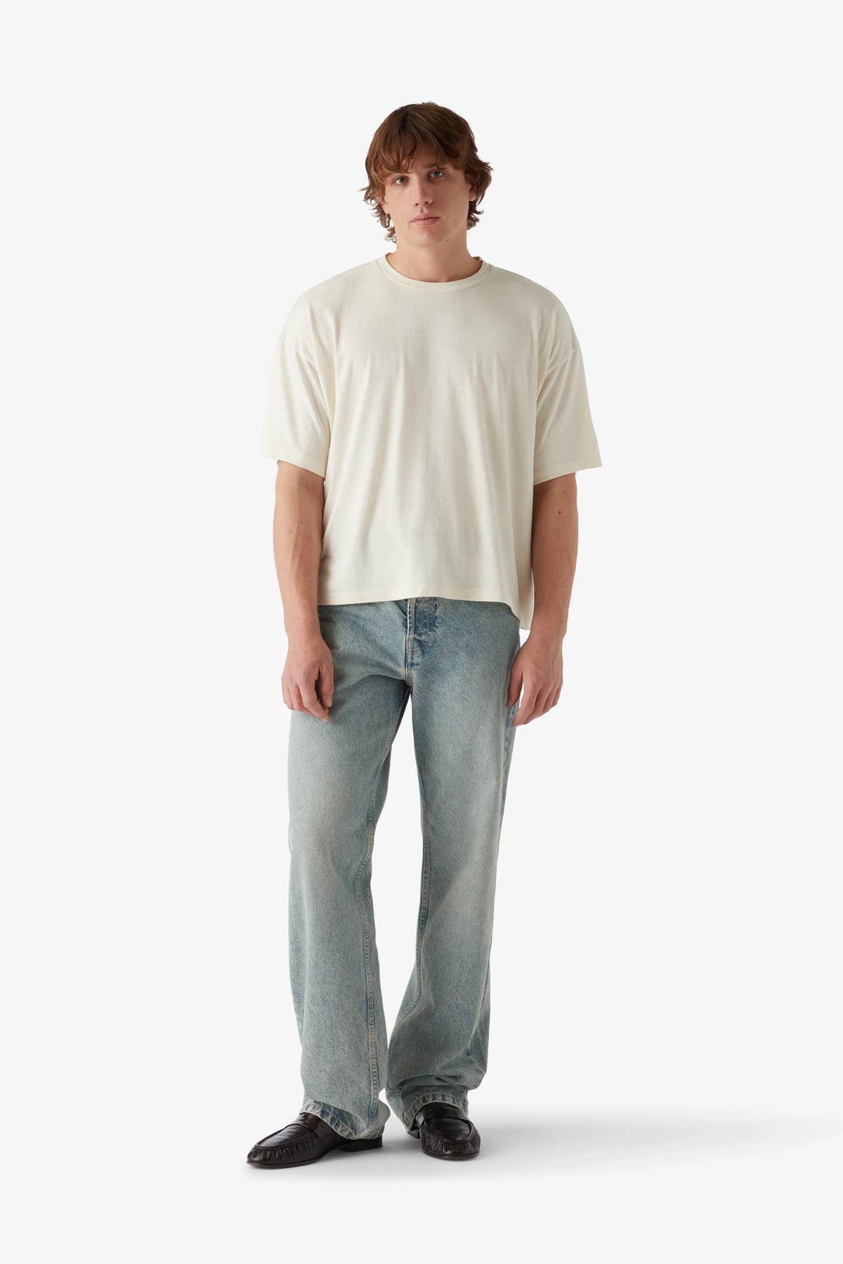 
Marcel T-Shirt in ecru — on-model view 4