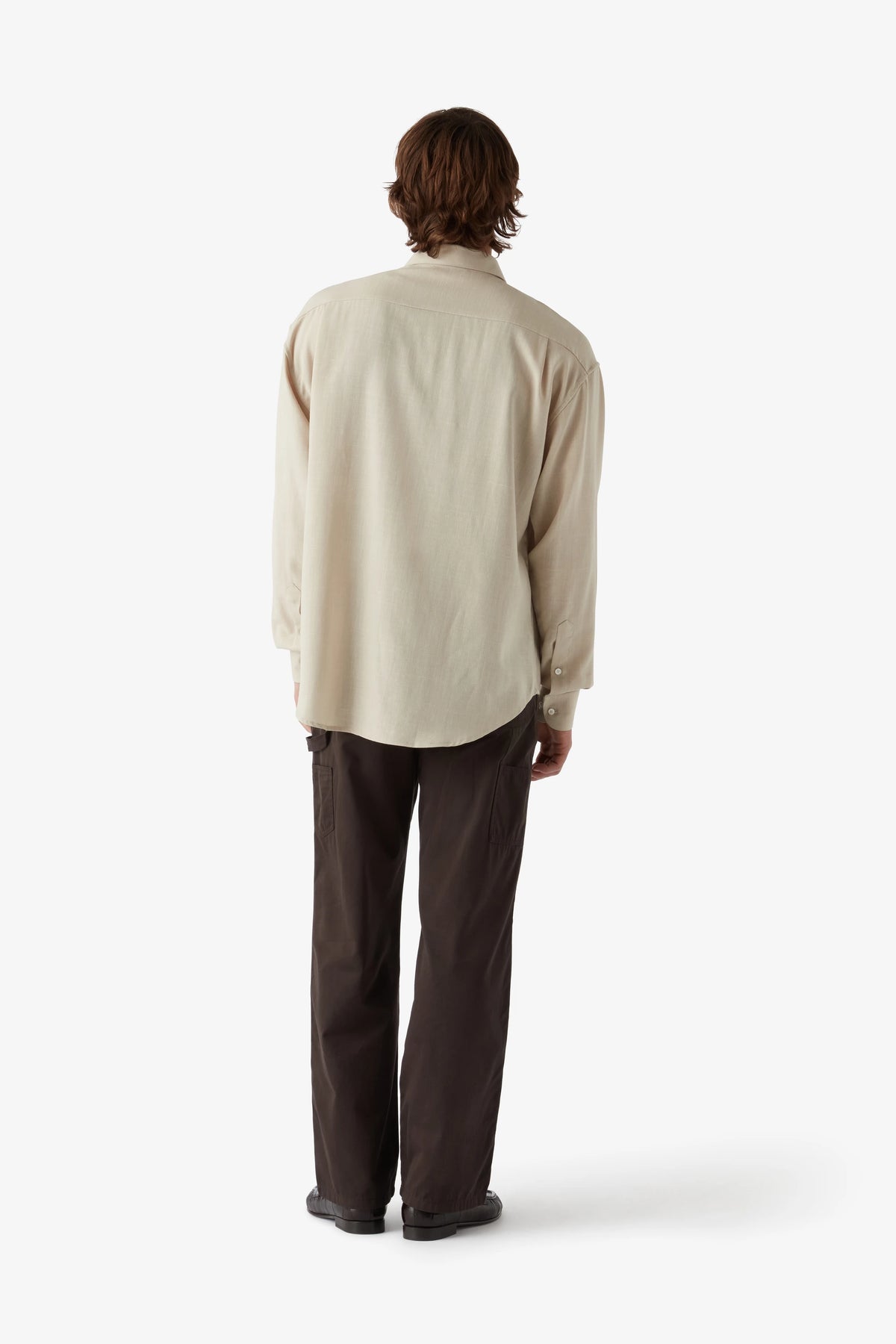 
Amos Shirt in beige — on-model view 26