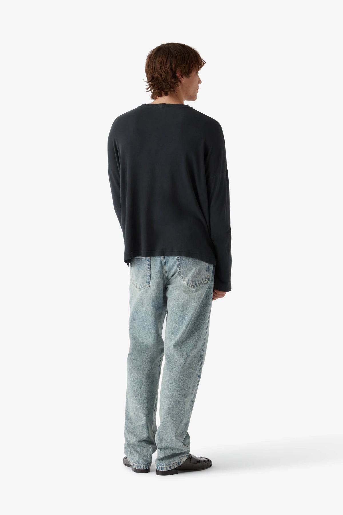 
Joey Long Sleeve in charcoal — on-model view 31