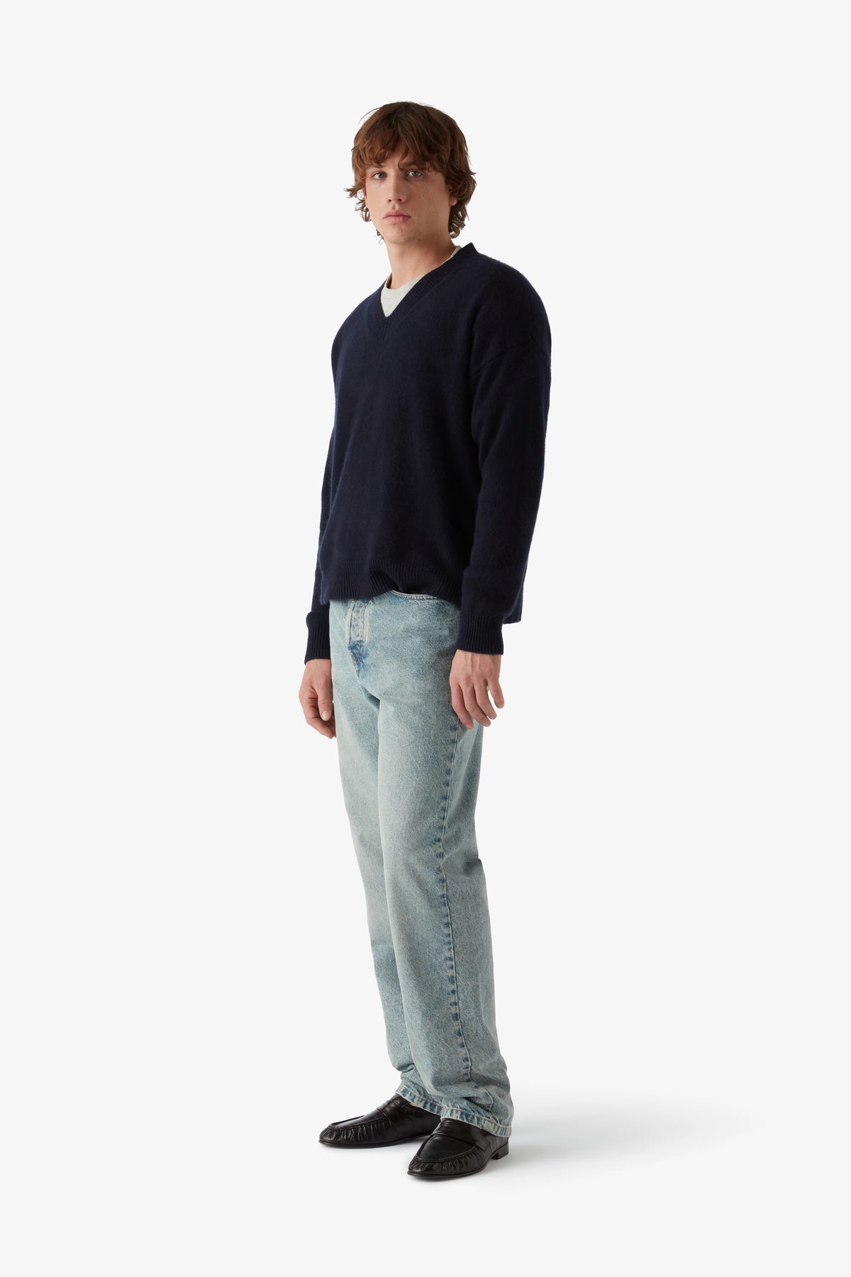 
Lee Sweater in navy — on-model view 63