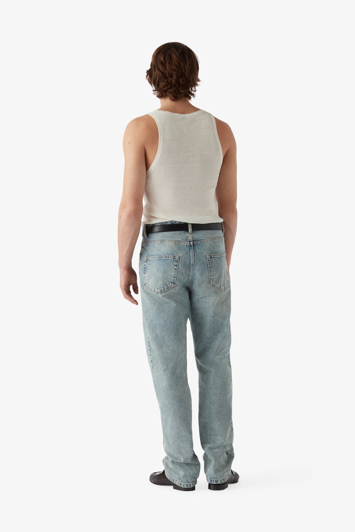 
Michael Singlet in ecru — on-model view 80