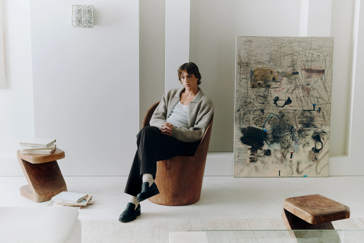 
Michael Singlet in ecru — lookbook image 5