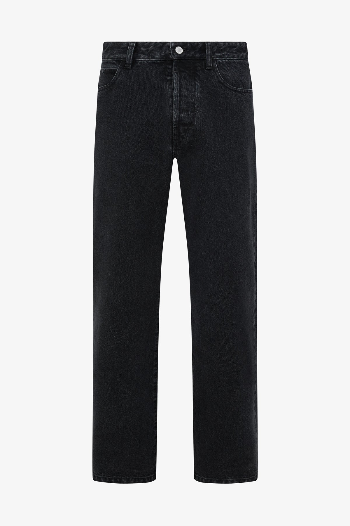 
Tyler Wide Jean in black — front view
